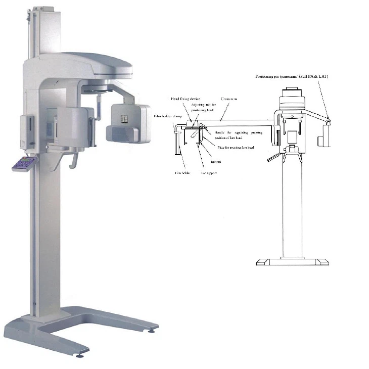 Máquina de raio-x panorâmica dental