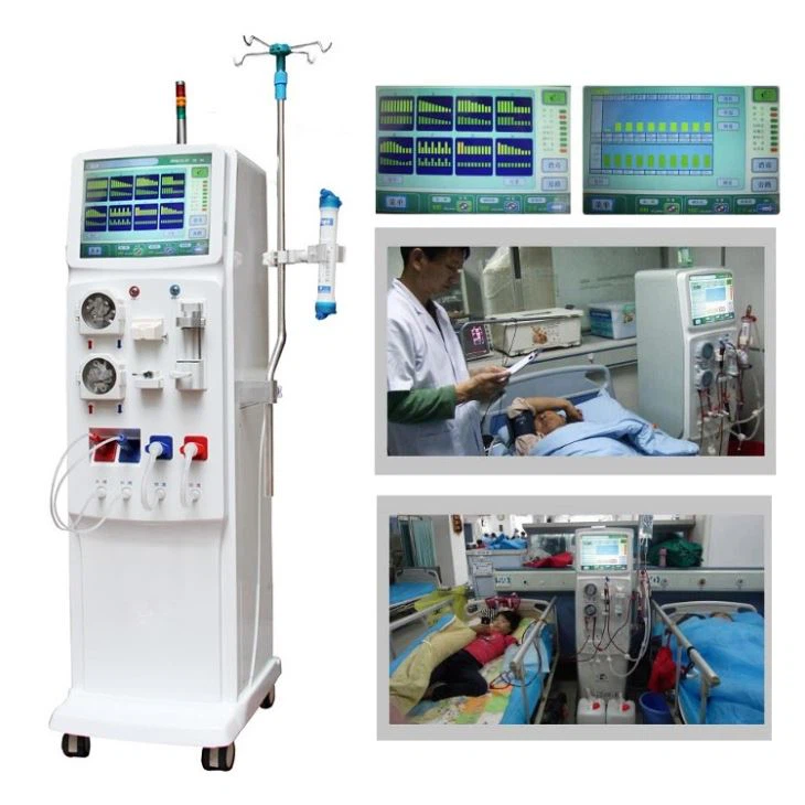 Máquina de hemodiálise diferente induzida por sangue in vitro